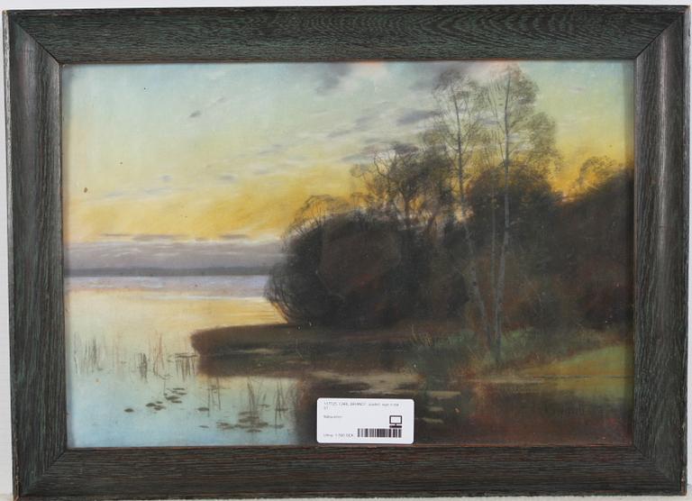 CARL BRANDT, pastell, sign o dat 07.