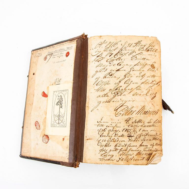 Karl XII field Bible Stockholm 1706/1715.