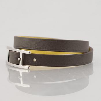 Hermès, armband "Behapi Double Tour".