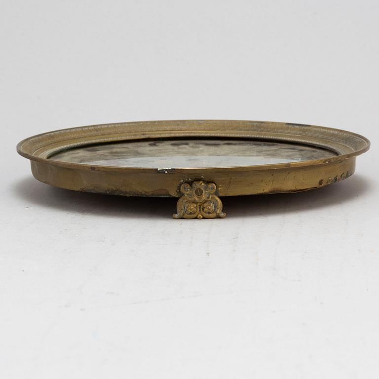 An early 19th century French Empire table plateau.