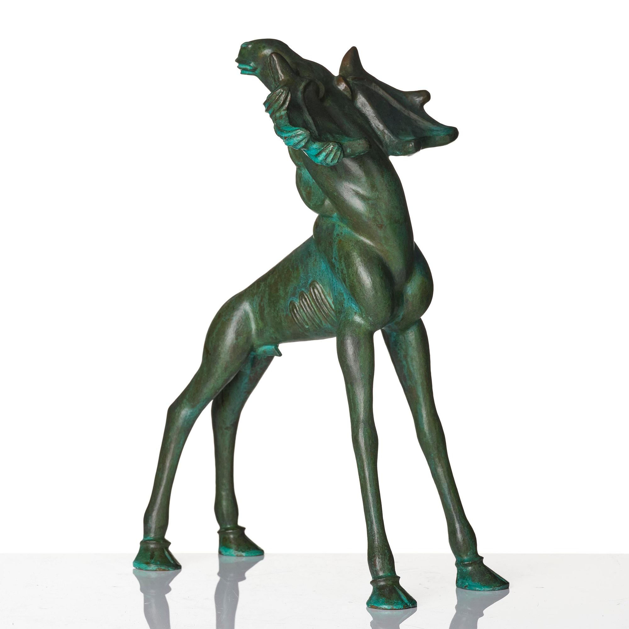 Carl Milles, "Ung älg" (Young moose).