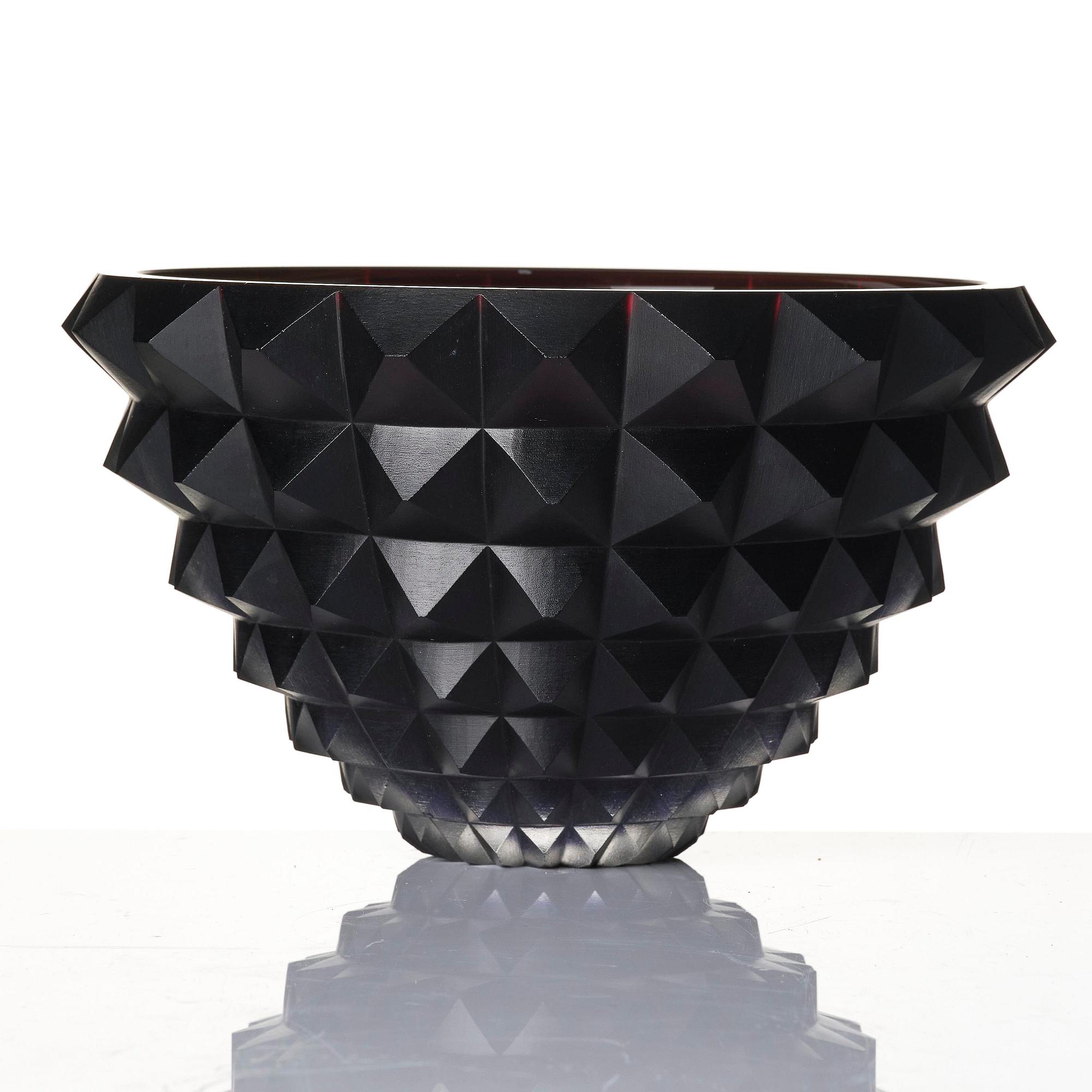 Mårten Medbo, skål, "Core", glas, Ajeto, Nový Bor, Tjeckien, 2010.