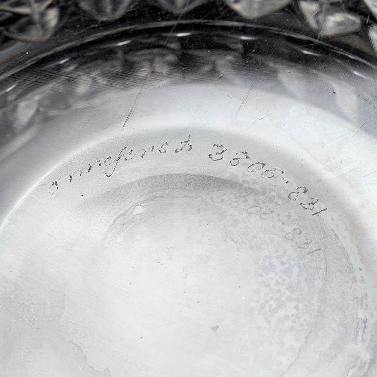 INGEBORG LUNDIN, glasservis, ca 48 delar "Silvia", Orrefors. Modellen formgiven 1957.