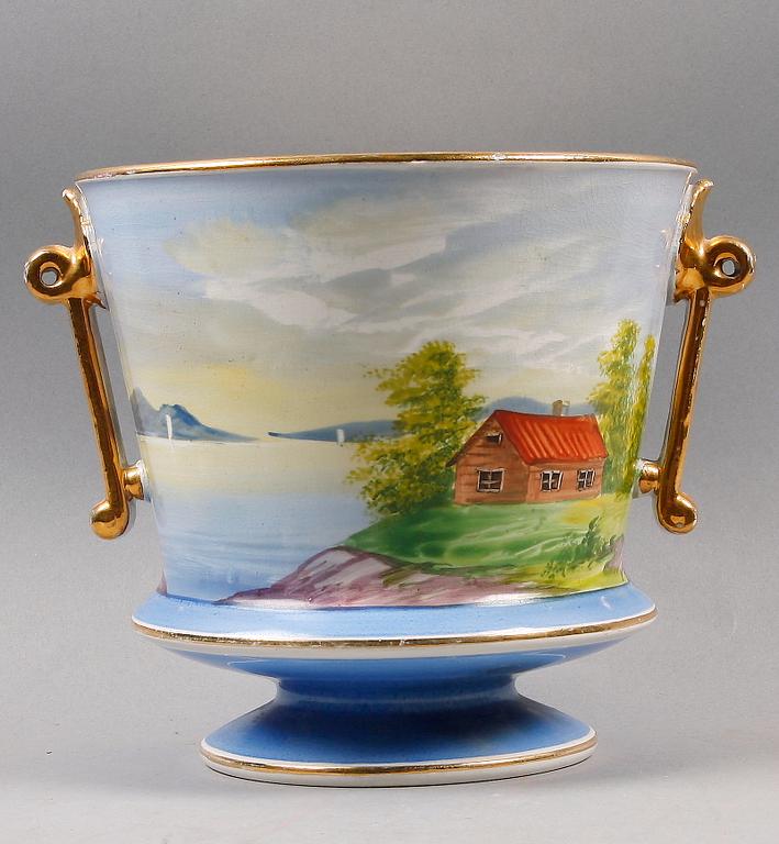 YTTERFODER, flintgods, Gustafsberg, tidigt 1900-tal.