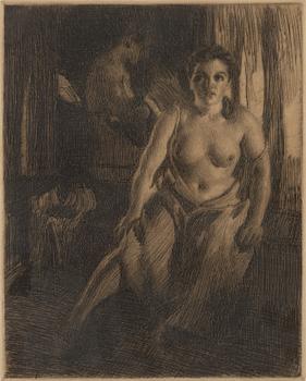 Anders Zorn, Sägpallen.