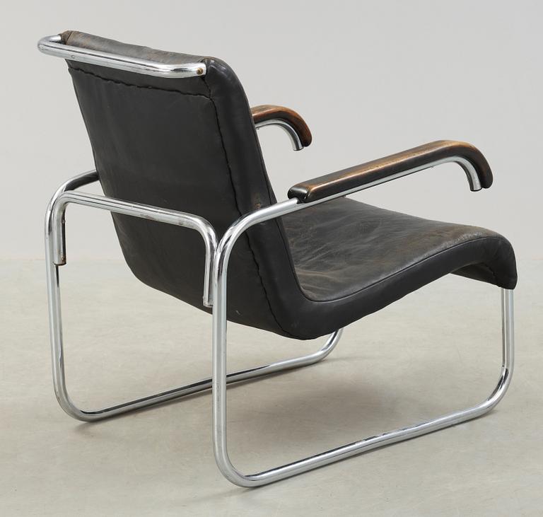 FÅTÖLJ, Marcel Breuer , för Thonet. Omkring 1930.