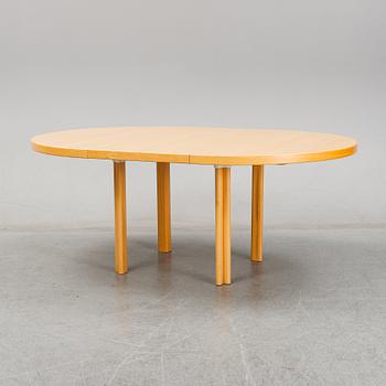 Alvar Aalto, an elm Artek dining table, Finland.