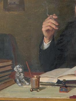 Dora Wahlroos, The artist's brother Georg Wahlroos.