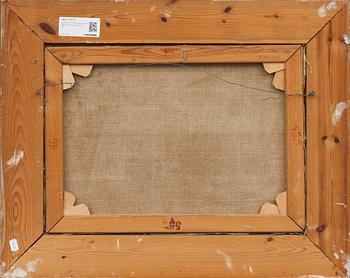 ERKKI KOSONEN, olja på duk. Signerad och daterad -55.