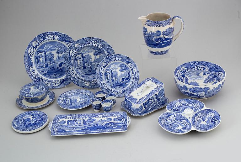A 'Spode's Italian' part dinner service, England (57 pieces).