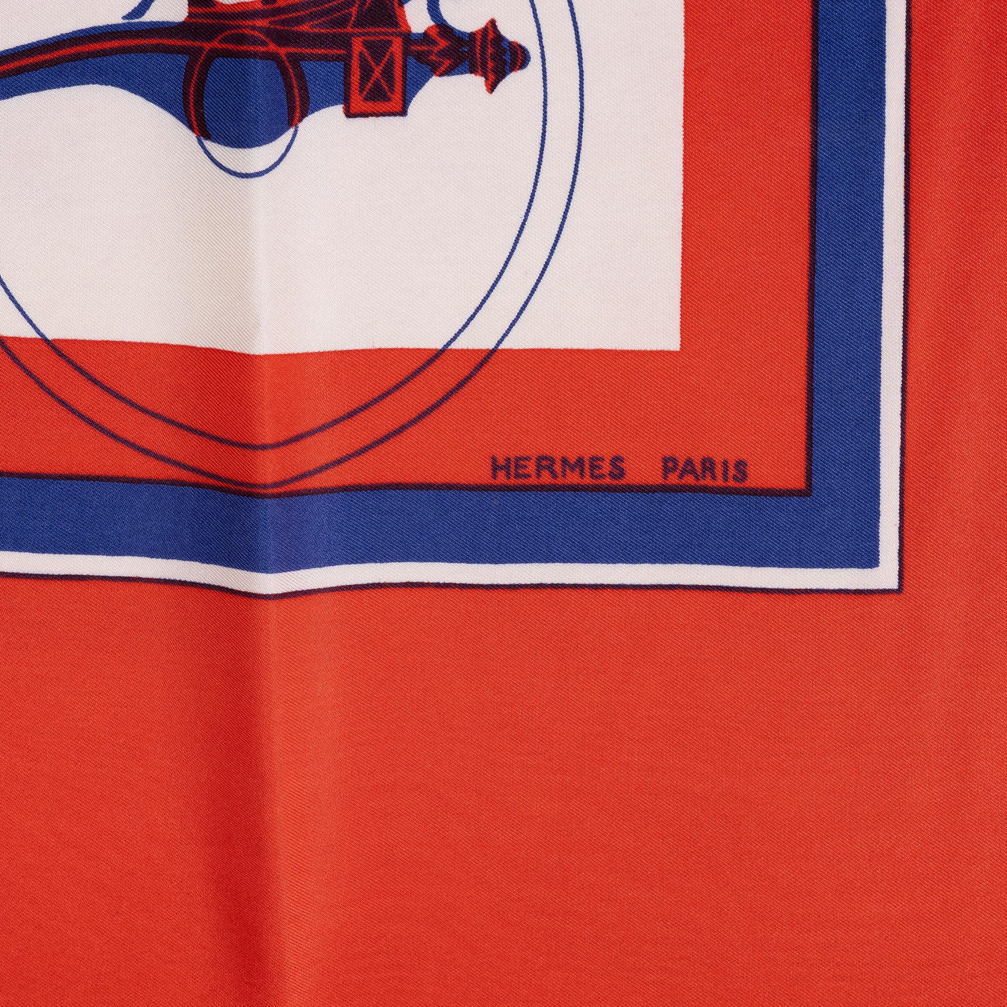 Hermès, scarf, "Ex Libris".