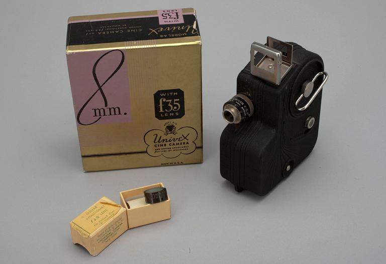 FILMKAMERA,  A 8 Univex M.M Cine Camera, USA 1930-tal.