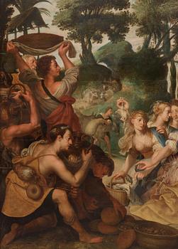 Matthijs Voet Attributed to, King David and Abigail.
