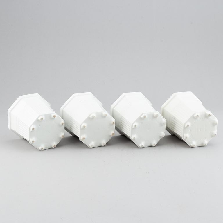 Prins Eugen, ytterfoder 12 stycken. "Waldemarsudde-kruka", Gustavsberg.