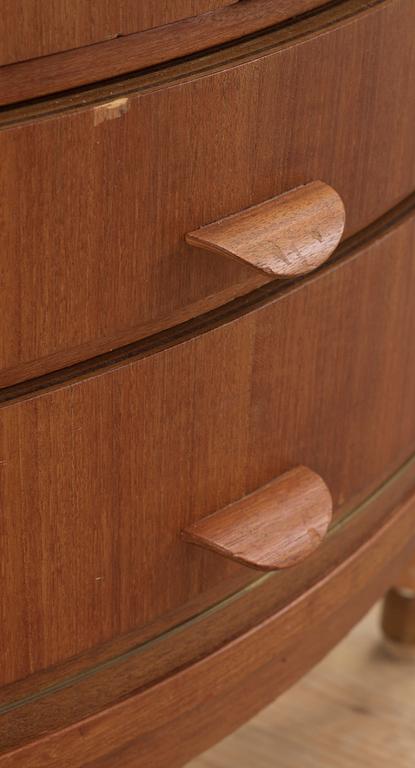 HÖRNSKÅP, Danmark, 1950/60-tal.