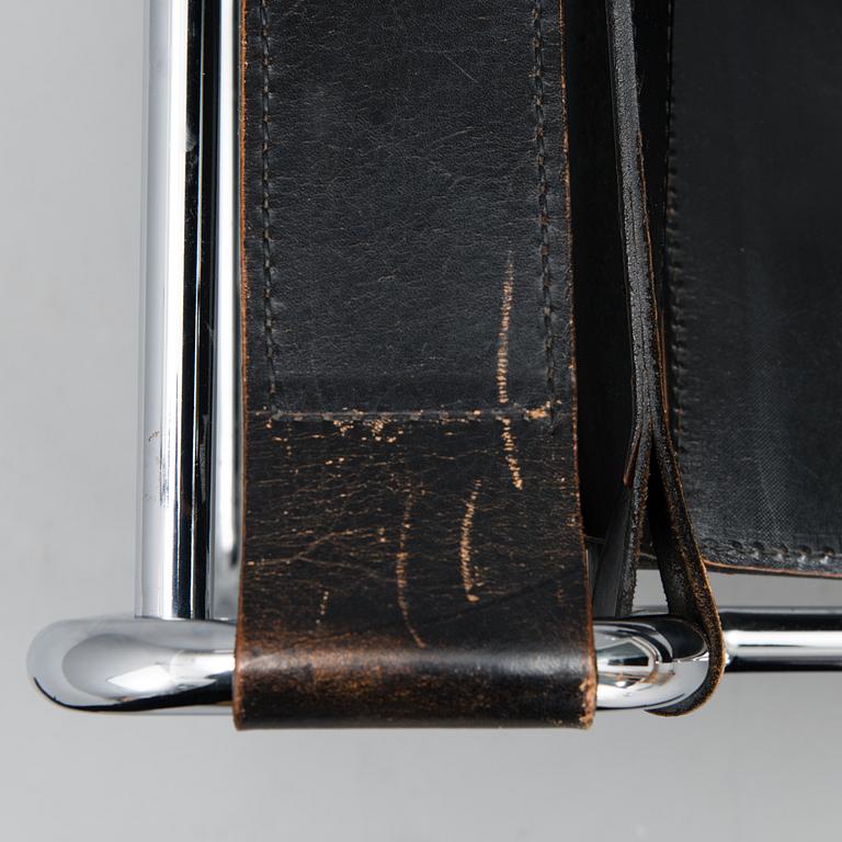 MARCEL BREUER, nojatuoli, "Wassily", 1970-luku.