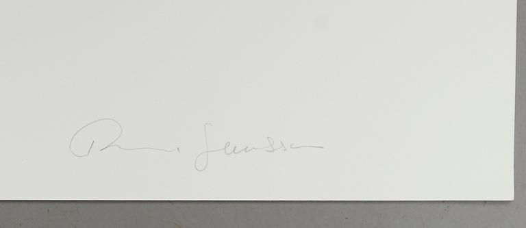 RUNE JANSSON, färglitografi, signerad, numrerad 4/150.