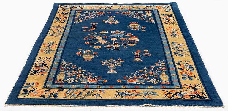 An antique, Beijing rug, north China, circa 1920. (243x163 cm).