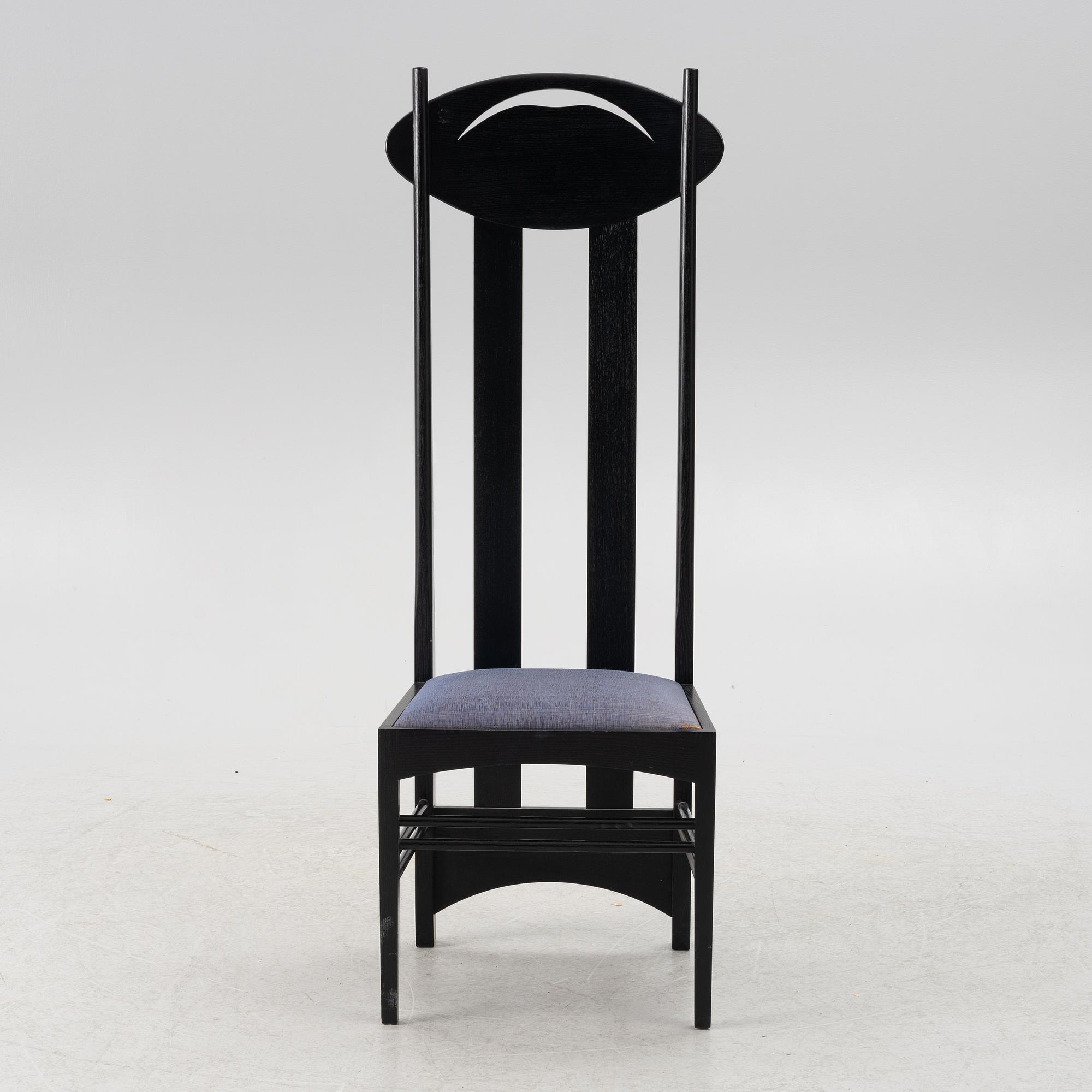 Charles Rennie Mackintosh, chair 'Argyle', Cassina.