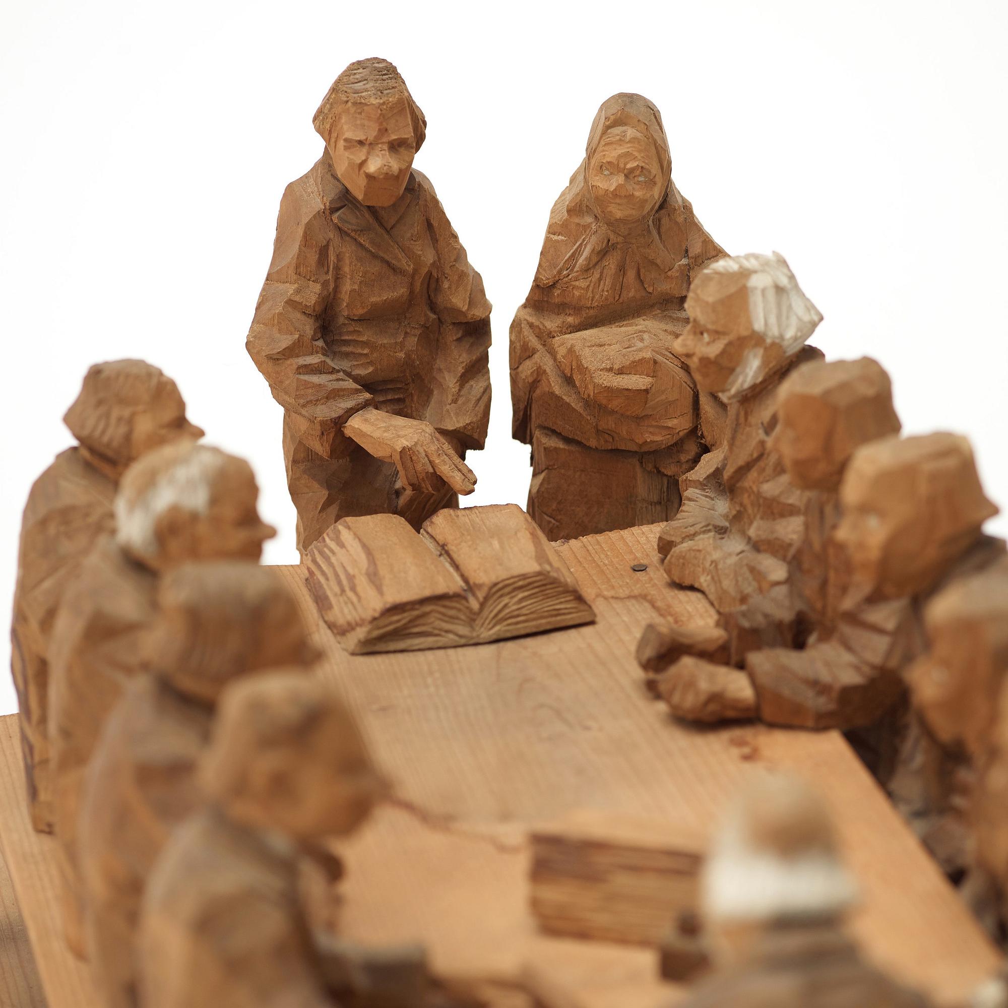 Axel Petersson Döderhultarn, "Häradsrätt"/"Drängen som svär sig fri".