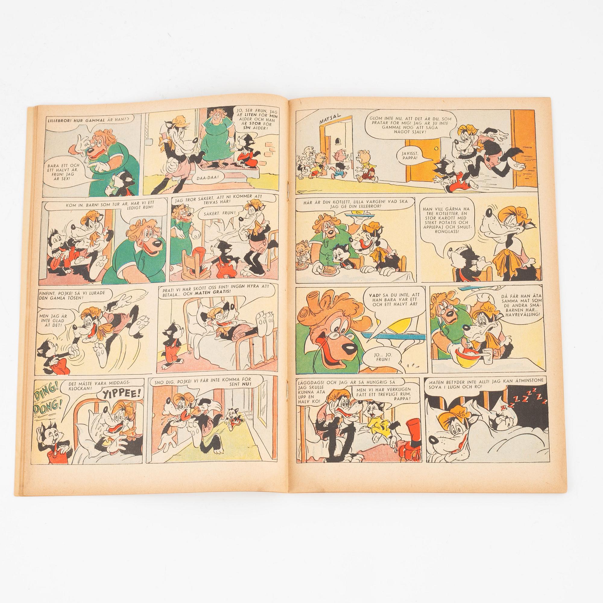Serietidning, "Kalle Anka & Co" Nr 4, 1949.