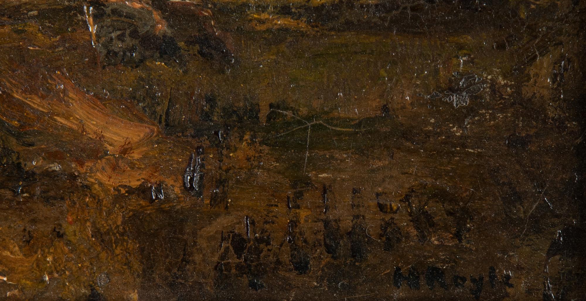 Herbert F. Royle, oil on canvas, signed.