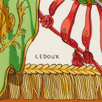 Hermès, scarf, "Caparaçons de la France et de l'Inde".