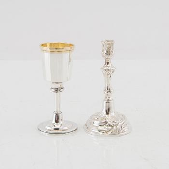 "The Swedish Silver Treasure," 10 miniatures, silver, GAB Uppsala 1981.