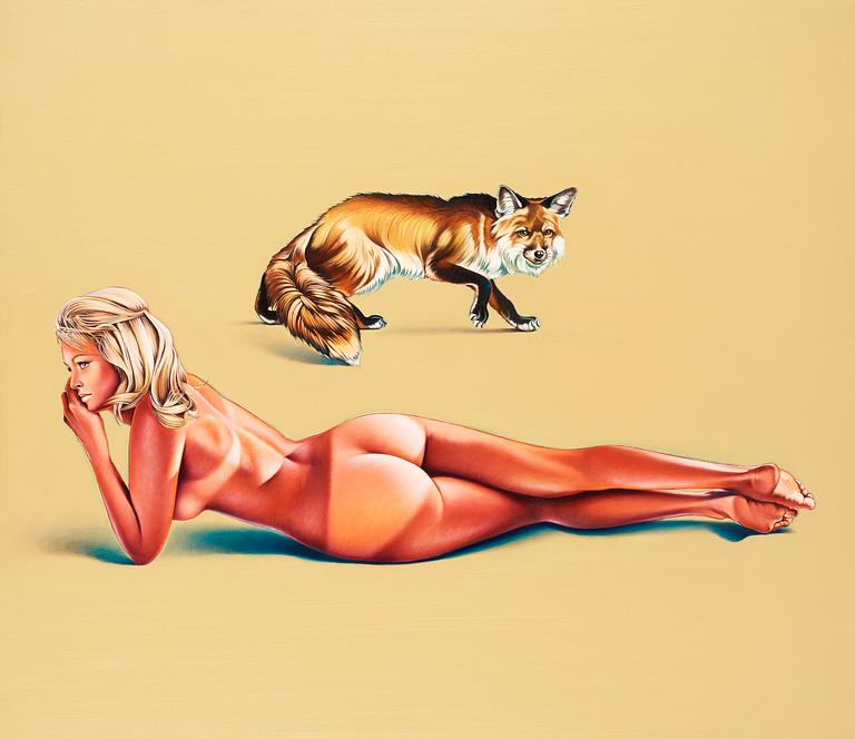 Mel Ramos, "Red Fox".