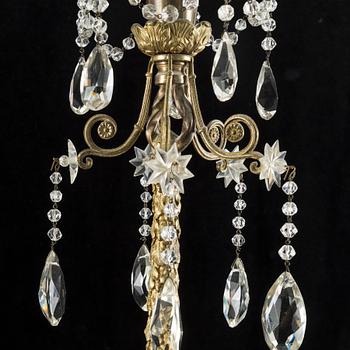 A Louis VXI style chandelier from around year 1900.