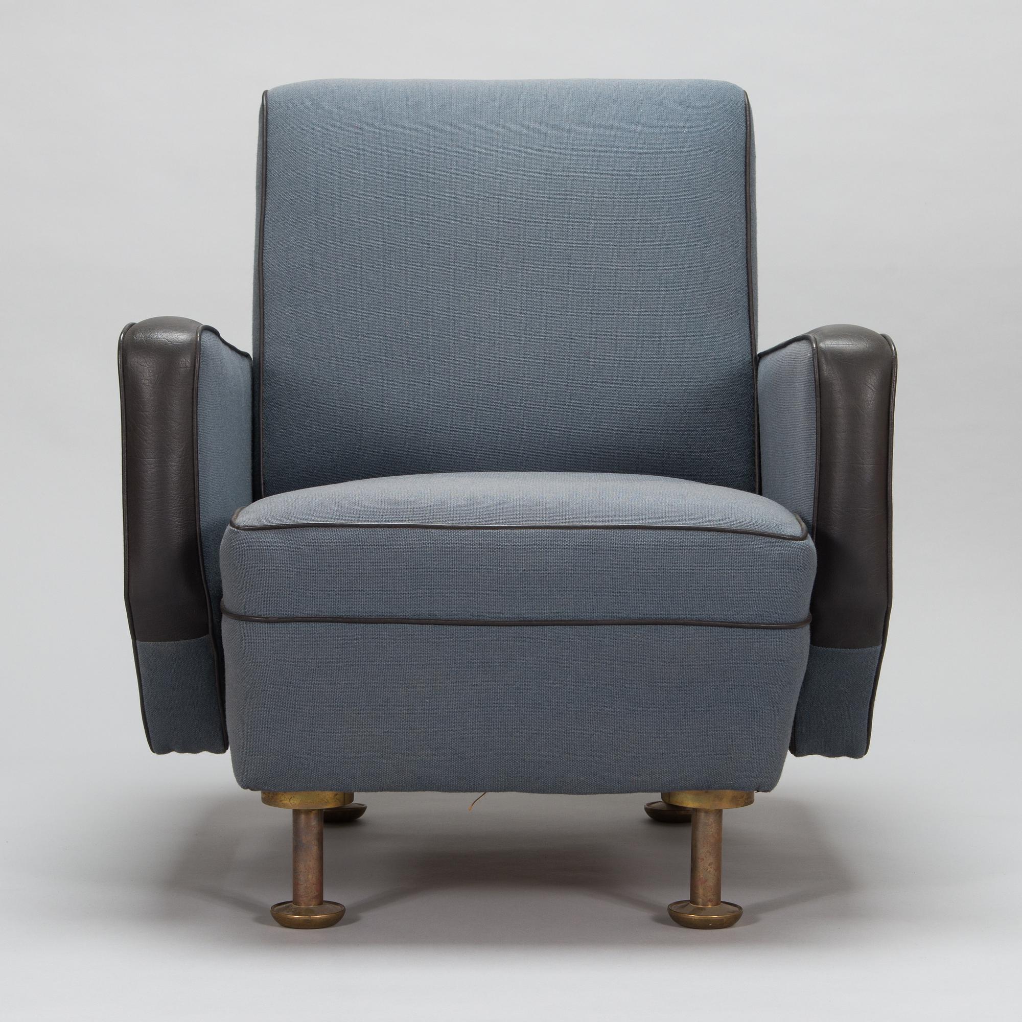 Alvar Aalto, nojatuoli, tilaustyö, O.Y. Huonekalu- ja Rakennustyötehdas A.B. ja Valaistustyö 1962.