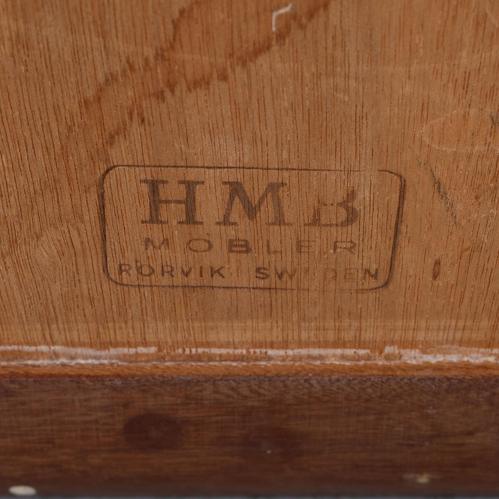 A teak side table, HMB, Rörvik, Sweden, 1950's/60's.