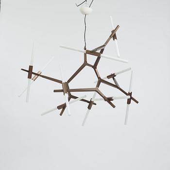 Lindsey Adelman, taklampa, "Agnes Chandelier 20", Roll and Hill, USA, efter 2010.
