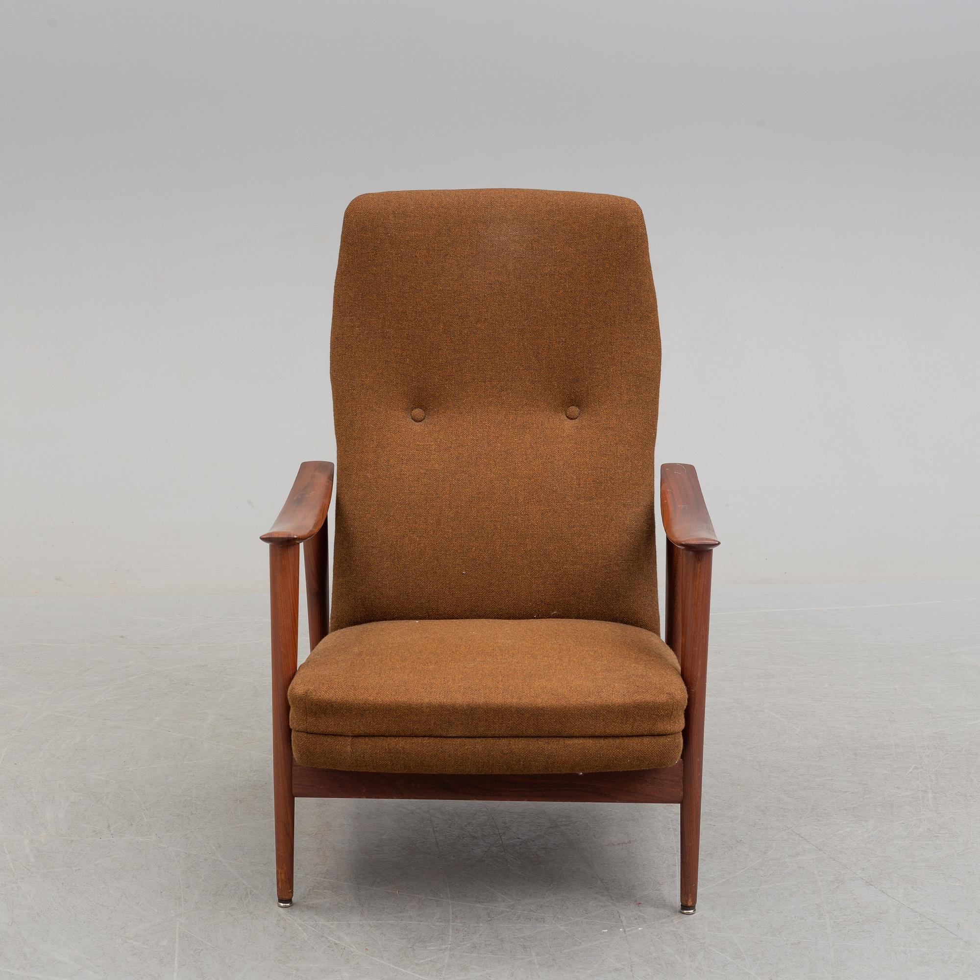 STOKKE MÖBELFABRIKK, fåtölj, Norge, 1960-tal.