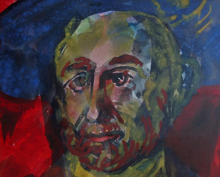 EMOND, MARTIN, gouache, sign. Prov; Olof Sager.