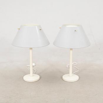 Hans-Agne Jakobsson, table lamps a pair model no B75.