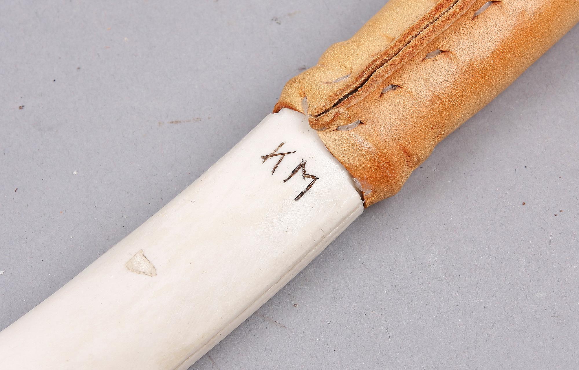 KNIVAR, 3 st, bl.a. horn, 1900-talets andra hälft.