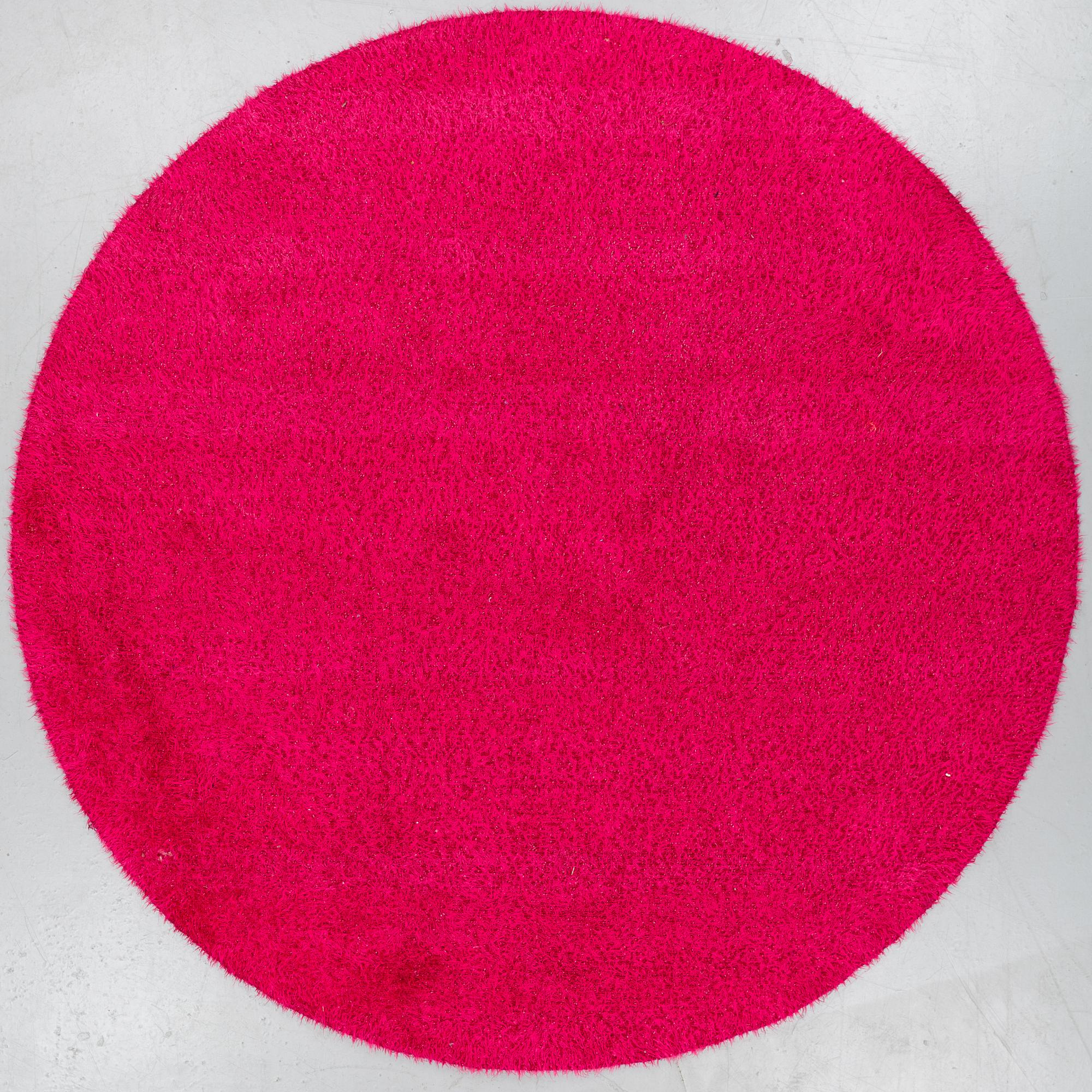 GUNILLA LAGERHEM ULLBERG, MATTO, almost circular, "Monroe 16", tufted, ca 216 x 219 cm, Kasthall.