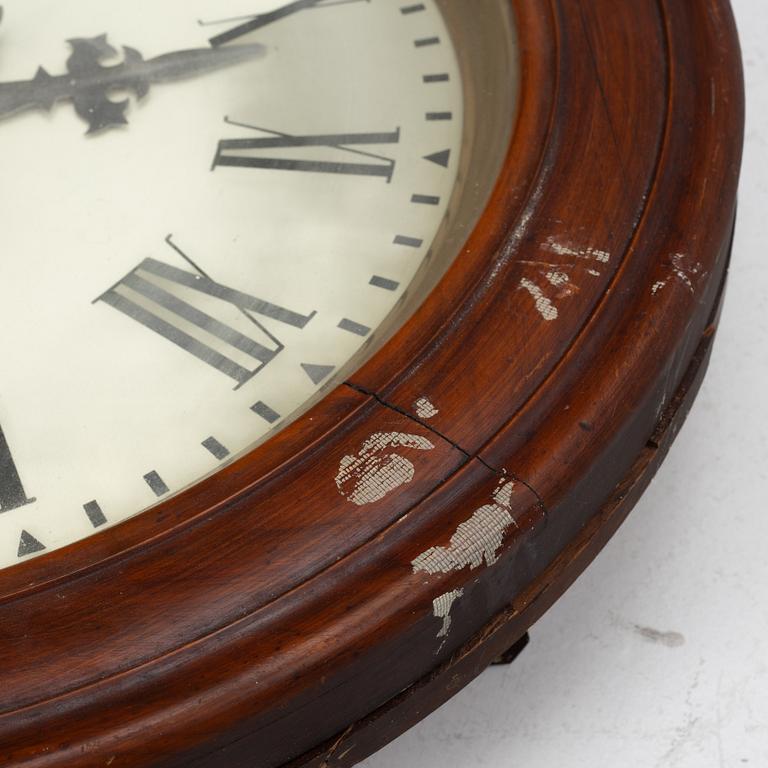 A wall clock, Linderoth, Stockholm, circa 1900.