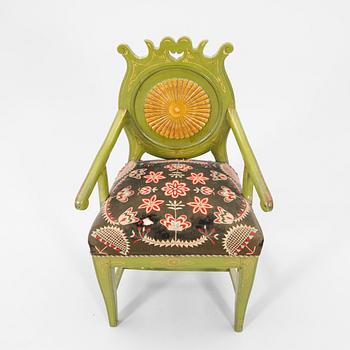 Armchair from the second half of the 19th century.