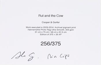 Cooper & Gorfer, archival pigment print, signerad 256/375 a tergo.