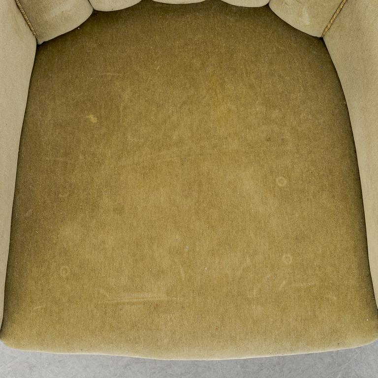 Fåtöljer, ett par, 1940-tal.