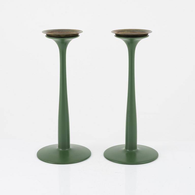 Josef Frank, a pair of candlesticks, Svenskt Tenn, Sweden.