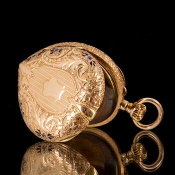 FICKUR, 18 K. Vikt tot 12.1g.