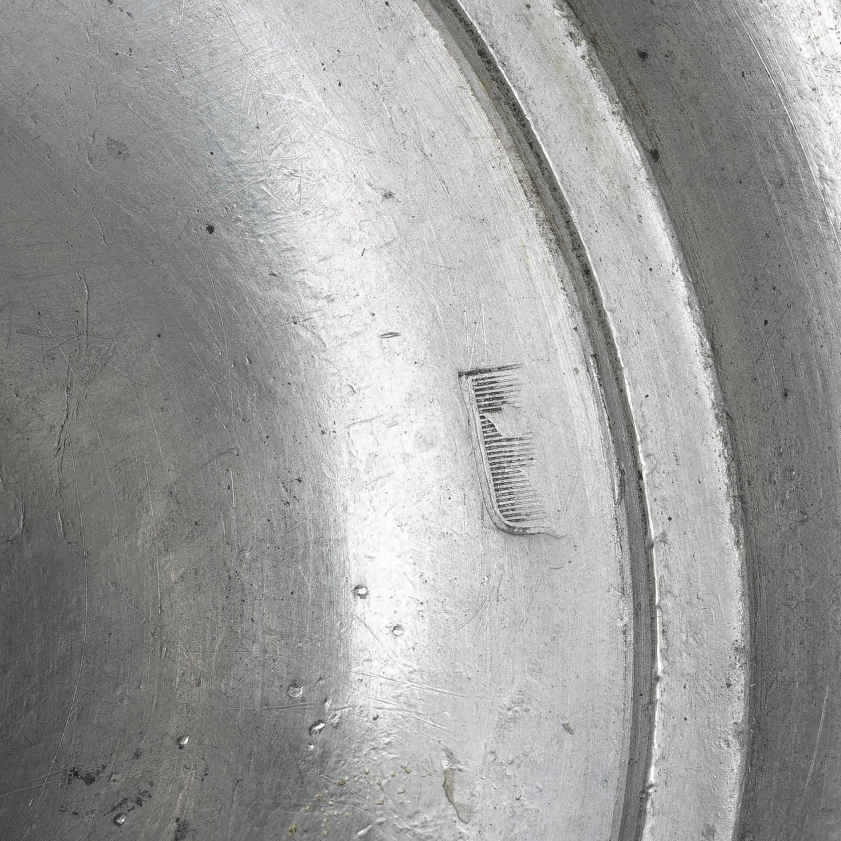 Ljusstakar, 2 par, tenn, bl.a. Israel Berglund, Malmö, 1800-tal.