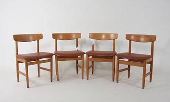 STOLAR, 4 st, "Öresund", Börge Mogensen.