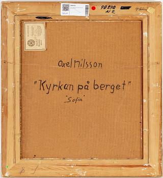 AXEL NILSSON, oil on panel, signed.
