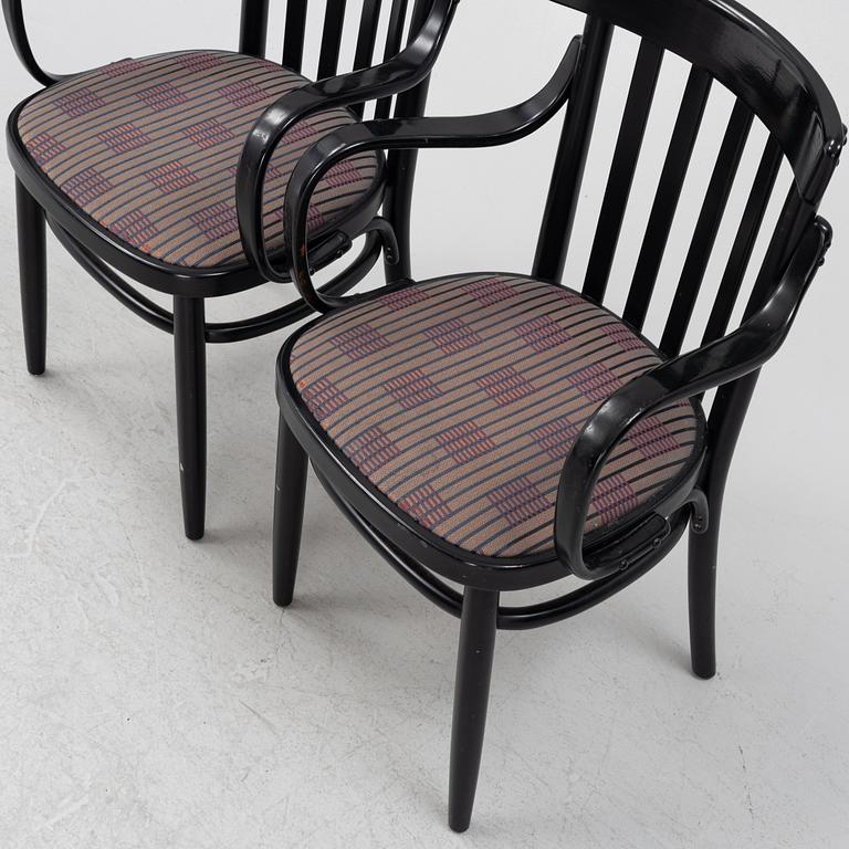 Six armrest chairs, Gemla, Diö, Sweden 1986.