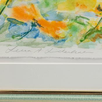 LENA LINDERHOLM, litografi, signerad och numrerad 91/175.