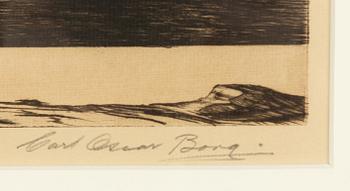 Carl Oscar Borg, Mountain Landscape.